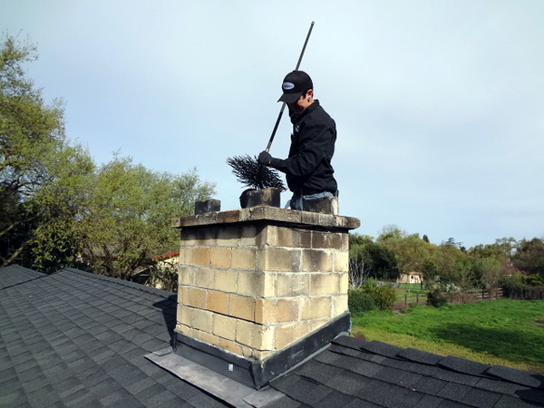 Safely Cleaning the Chimney